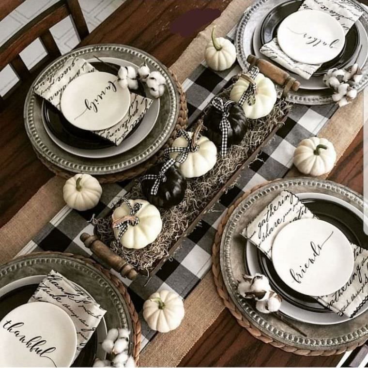 Buffalo Check: Black & White Year-Round Home Decor Ideas