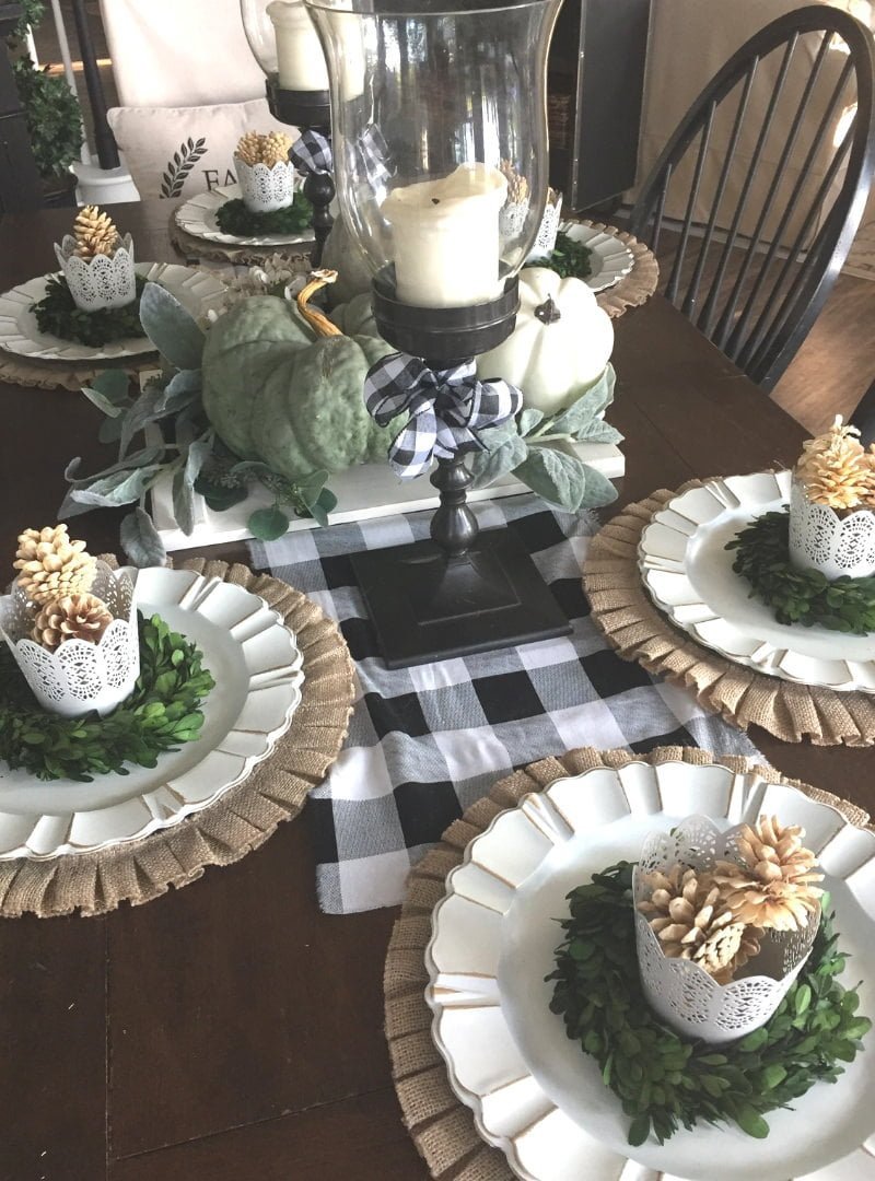 Buffalo Check: Black & White Year-Round Home Decor Ideas