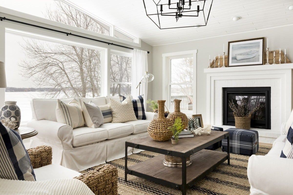 How to get the Farmhouse Style Living Room