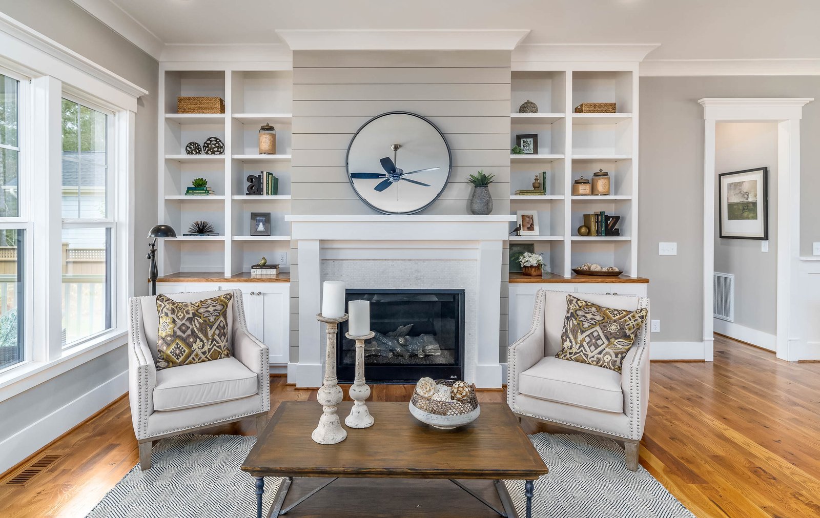 How to get the Farmhouse Style Living Room