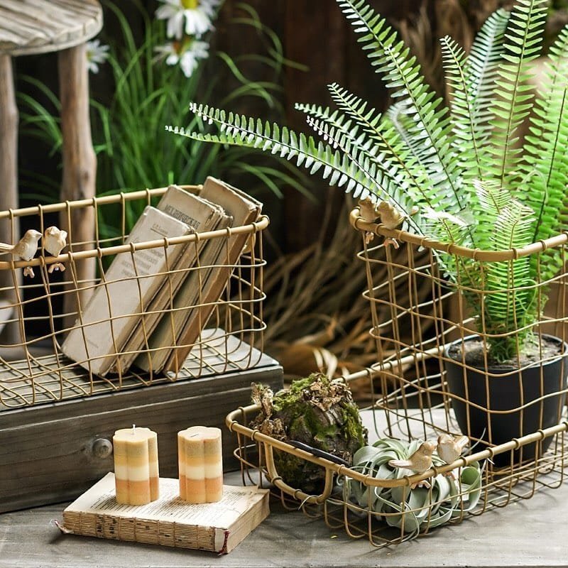 wire-basket-vignette-styling