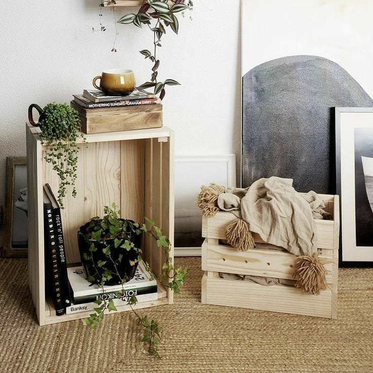 10 Wooden Crates Decor Hacks to Add Rustic Charm to Your Home